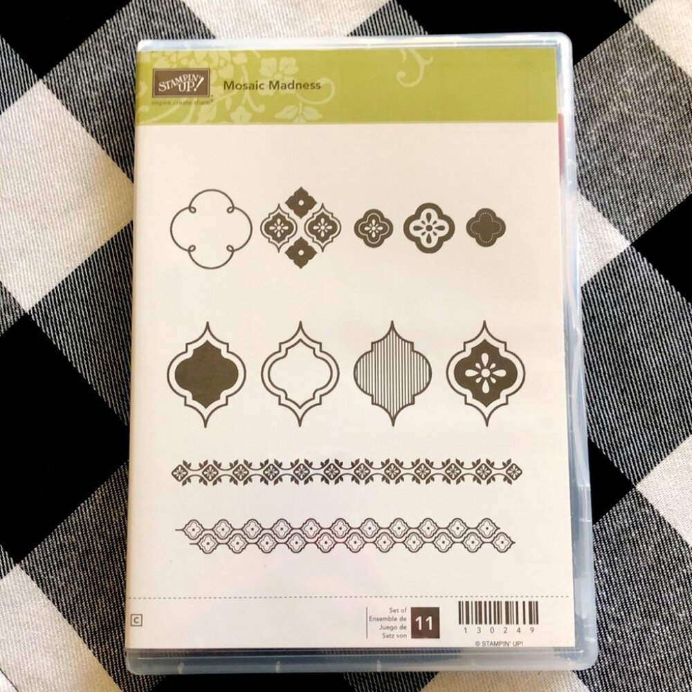 Stampin’ Up! Mosaic Madness Clear Mount Stamps